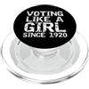 Smash Patriarchy Feminist Shirts Design Citazione di Suffragio Vintage femminile Voto come una ragazza dal 1920 PopSockets PopGrip per MagSafe