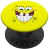 SpongeBob Schwammkopf SpongeBob Smile Face Happy Kids Fun TV Series Cartoon PopSockets PopGrip Adesivo