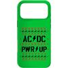AC/DC Custodia per iPhone 17 Pro Max Ufficiale AC/DC PWR UP Stitch Pixels Christmas