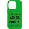 AC/DC Custodia per iPhone 14 Pro Ufficiale AC/DC PWR UP Stitch Pixels Christmas