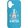 Winter by Content Design Studio Custodia per iPhone 17 Inverno, gnomo di Natale nordico con pattini da ghiaccio