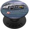 Ghostbusters Ecto 1 Auto Angolata 1984 Anni '80 Titolo Mezzitoni Testo PopSockets PopGrip Adesivo