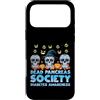 Diabetes Awareness Month T1D Sugar Skull Custodia per iPhone 17 Pro Max Dead Pancreas Society Consapevolezza del diabete Divertente Halloween