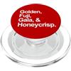 Apple Orchard Picking Day Co. Gala Fuji d'oro e mele Honeycrisp Raccolta di mele PopSockets PopGrip per MagSafe
