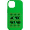 AC/DC Custodia per iPhone 14 Ufficiale AC/DC PWR UP Stitch Pixels Christmas
