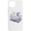We Love Books & Dragons - Apparel & Gift Custodia per iPhone 14 Plus Fantasy Book Lover, drago, fata floreale, fiori selvatici