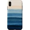 generic Custodia per iPhone XS Max Grafica costiera Blue Ocean Horizon
