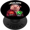 John Pork Funny Answer Call Phone Brainr John Pork Risposta Chiamata Telefono Brainrot Divertente Detto Scherzo Meme PopSockets PopGrip Adesivo
