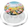 Funny Flower Meadow for Summertime Bel fiore fiorito sul prato di fiori Costume PopSockets PopGrip per MagSafe