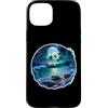 Sea Turtle Night On The Beach Products Custodia per iPhone 15 Plus Notte delle tartarughe marine sulla spiaggia sotto cielo stellato estate arte