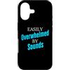 ADHD Designs Qunaxeys Custodia per iPhone 17 ADHD Sensory Sensitive facilmente sopraffatto dai suoni