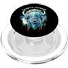Tribal America Grande animale dello spirito del Lakota del bufalo bianco dei nativi americani PopSockets PopGrip per MagSafe