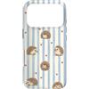 Boho Animal Lover Illustrations Custodia per iPhone 17 Pro Carino Riccio Cuori e Strisce