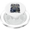Regalo di fine carriera per agente di po 10-42 End of Watch Camicia da poliziotto in pensione PopSockets PopGrip per MagSafe