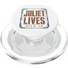 JB's Pop Culture Shop Juliet Lives Silo 18 - Stampa industriale in acciaio e ruggine PopSockets PopGrip per MagSafe