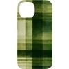 generic Custodia per iPhone 14 Grafica Preppy Cottagecore Plaid Verde