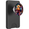 Cool Dogs Enjoy Music Illustration Art S Cool Cocker Spaniel Dog Cuffia Musica Art Natale PopSockets PopWallet per MagSafe