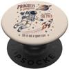 Cosmic Orbit Frontier Astronauta Motivational Space Citazione No Matter the Pace PopSockets PopGrip Adesivo