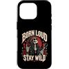 Born To Rock On I Love Rock And Roll Roc Custodia per iPhone 16 Pro Long Live Rock & Roll Punk consente un concerto rock vintage rock