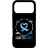 T1D Type 1 Diabetes Awareness Month Appa Custodia per iPhone 17 Pro Max Diabete diabetico divertente di tipo 1 Diabete T1D
