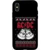 AC/DC Custodia per iPhone X/XS Ufficiale AC/DC Christmas Bells and Stitch Rock