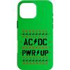 AC/DC Custodia per iPhone 16 Pro Max Ufficiale AC/DC PWR UP Stitch Pixels Christmas