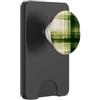generic Grafica Preppy Cottagecore Plaid Verde PopSockets PopWallet per MagSafe