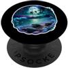Sea Turtle Night On The Beach Products Notte delle tartarughe marine sulla spiaggia sotto cielo stellato estate arte PopSockets PopGrip Adesivo