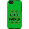 AC/DC Custodia per iPhone SE (2020) / 7/8 Ufficiale AC/DC PWR UP Stitch Pixels Christmas