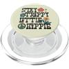 70s Retro Hippie Flower Apparel Vintage anni '70 Hippie | Soggiorno Trippy Little Hippie PopSockets PopGrip per MagSafe