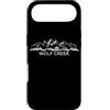 Ski Resort Mountain Wolf Creek Colorado Custodia per iPhone Air Wolf Creek Colorado Stazione sciistica Sagoma di montagna