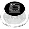 Basketball Mom Teez Funny Basketball Mom Nutrition Facts Proud Parent PopSockets PopGrip per MagSafe