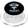 Essential Frontline Healthcare Worker De Divertente maglietta da infermiera con scritta «I Get Paid To Stab People» PopSockets PopGrip per MagSafe