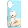 Swan Ballerina Duck Dancing Ballet Water Custodia per iPhone 17 Swan Ballerina Anatra Balletto Danza Acquerello