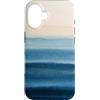 generic Custodia per iPhone 16 Grafica costiera Blue Ocean Horizon