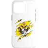 Lobro Design Custodia per iPhone 16 Pro Bandiera Regno Lombardo Veneto Italia effetto 3D italiano