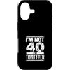 Im Not Forty Im Thirty Ten Funny Birthda Custodia per iPhone 17 Io non sono 40 Im 30 Dieci Compleanno