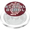 Ghostbusters Old School Ghoul Tipografico No-Ghost Mezzitoni PopSockets PopGrip per MagSafe