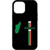 MASH MOSH Custodia per iPhone 12 Pro Max Madagascar Mappa Silhouette Bandiera Strisce Orgoglio Malgascio