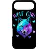 Just a Girl who Loves Wolves TS Gifts Co Custodia per iPhone Air Solo una ragazza che ama i lupi - Amante dei lupi galassia