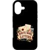 Inkwell Bloom Correspondence Custodia per iPhone 17 Scrivi più Lettere Vintage