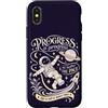 Cosmic Orbit Frontier Custodia per iPhone X/XS Carino Astronauta Spazio Motivazione Progresso Citazione