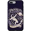 Cosmic Orbit Frontier Custodia per iPhone 7 Plus/8 Plus Carino Astronauta Spazio Motivazione Progresso Citazione