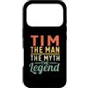 Retro Personalizzato Nome Tim Regalo Custodia per iPhone 17 Pro Tim The Man The Myth The Legend Nome Tim