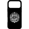 Inspiring Christian Apparel for Hopeful Custodia per iPhone 17 Pro Max Citazione di fede cristiana ispiratrice gioiosa nella speranza