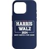 Kamala Harris Tim Walz '24 Support Campa Custodia per iPhone 16 Pro Harris Walz 2024 Rendi l'America gentile di nuovo citazione di Harris Waltz