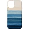 generic Custodia per iPhone 12 mini Grafica costiera Blue Ocean Horizon
