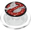 Ghostbusters Motivo scintillante con grafica a pois a mosaico Ghostbusters No-Ghost PopSockets PopGrip per MagSafe