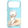 Swan Ballerina Duck Dancing Ballet Water Custodia per iPhone 17 Pro Max Swan Ballerina Anatra Balletto Danza Acquerello