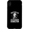 Alexander Hamilton Portrait Custodia per iPhone XS Max Fingere di essere Alexander Hamilton